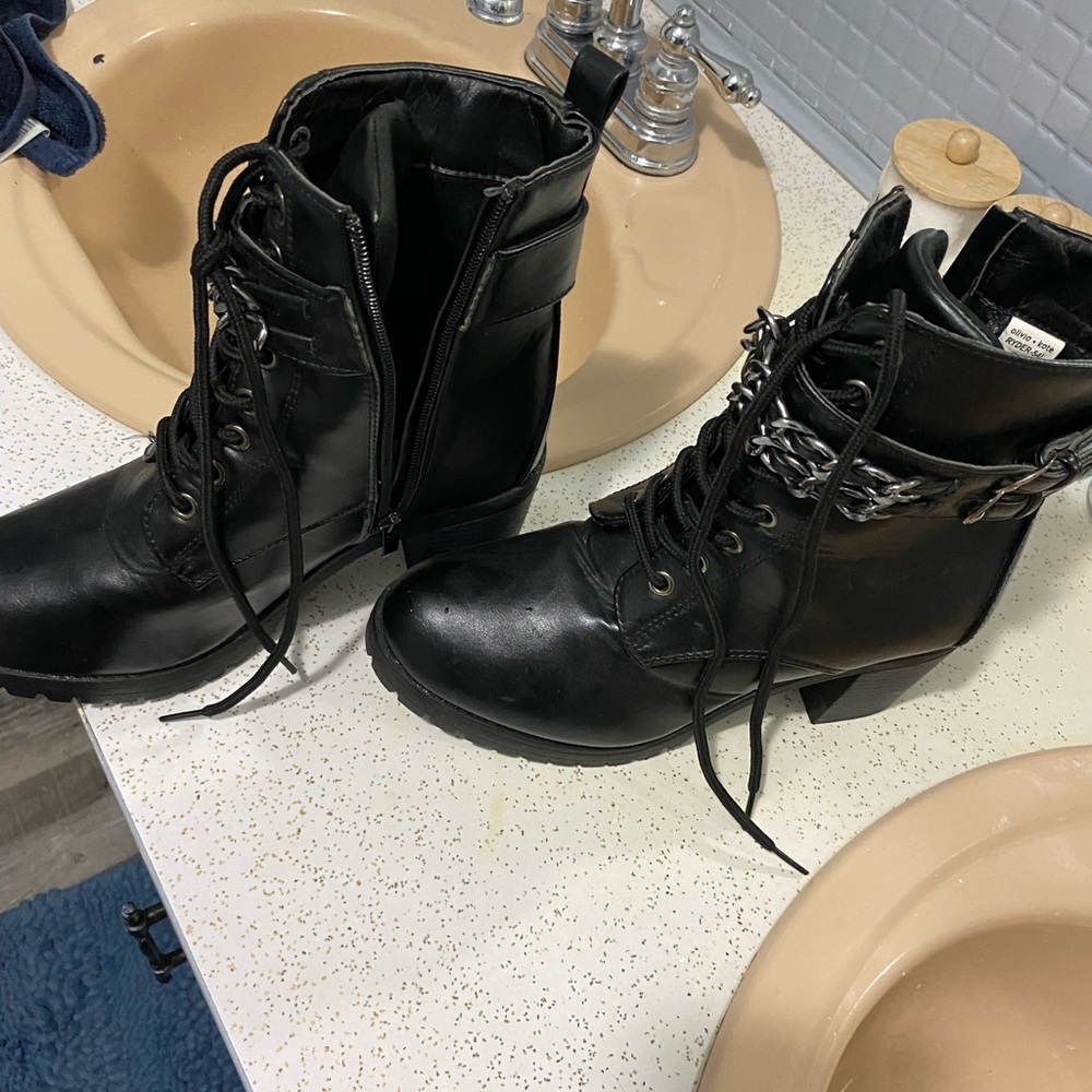 Women's Black Ankle Boots